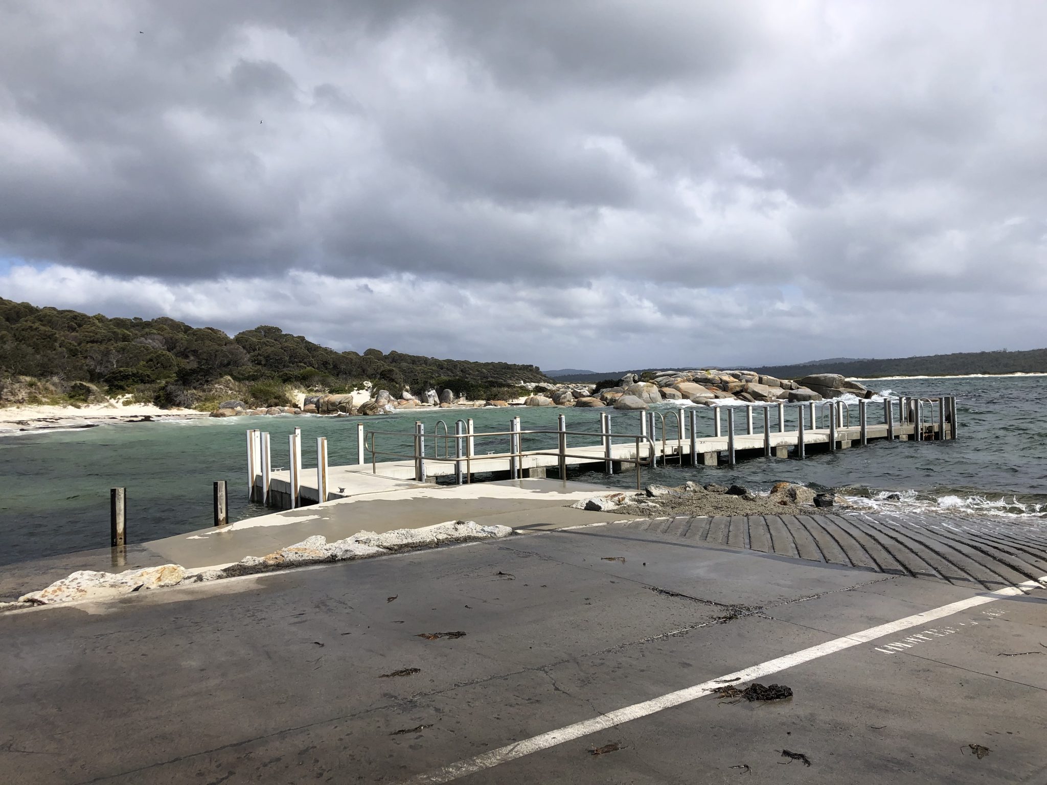 Burns Bay Boat Ramp Marine and Safety Tasmania