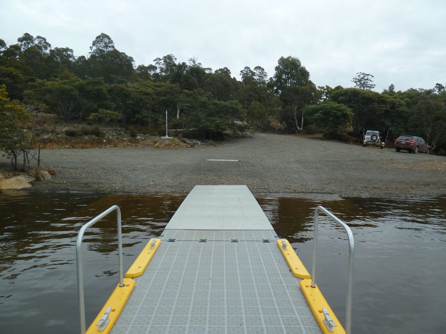 Arthurs Dam Boat Ramp Marine and Safety Tasmania