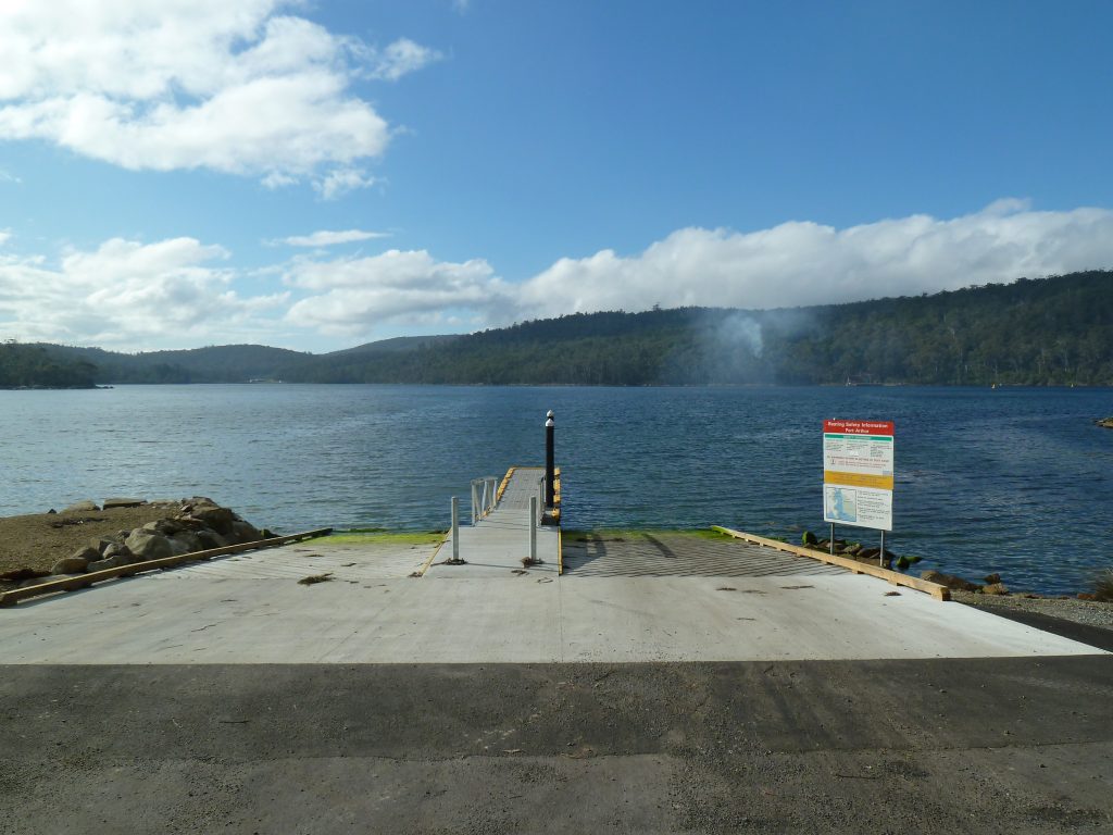 Garden Point Boat Ramp Marine and Safety Tasmania