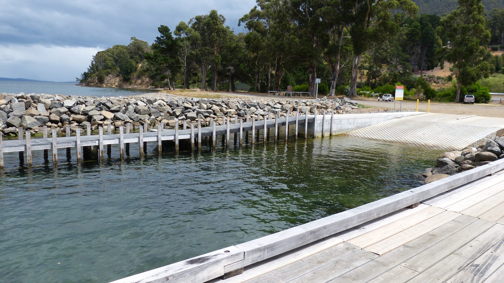 Gordon Boat Ramp / Walkway Marine and Safety Tasmania