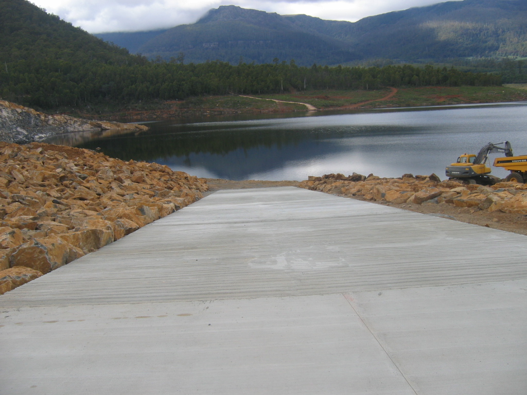 Huntsman Lake Boat Ramp Marine and Safety Tasmania