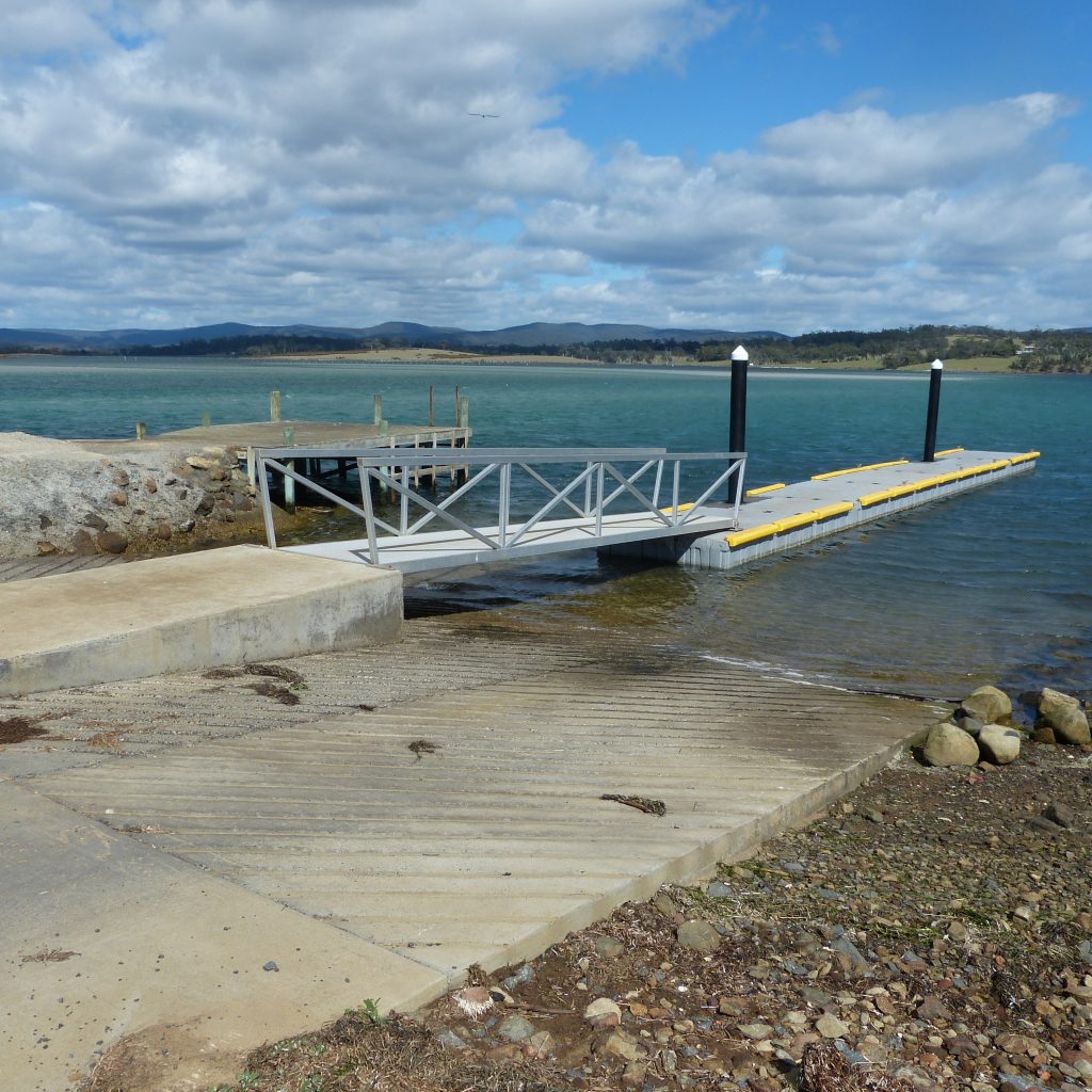 Saltworks Boat Ramp / Pontoon Marine and Safety Tasmania