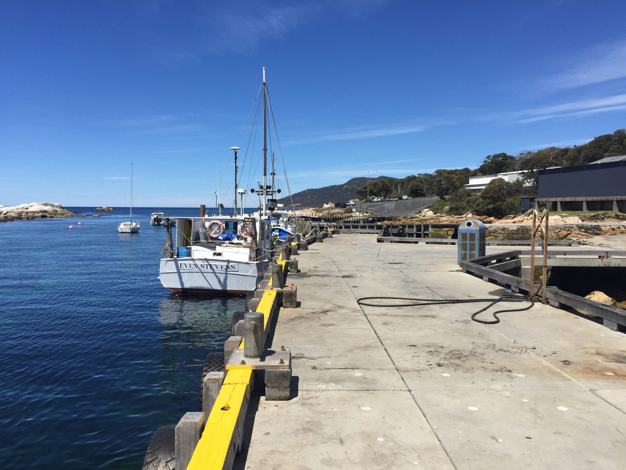 Bicheno Jetty Marine And Safety Tasmania