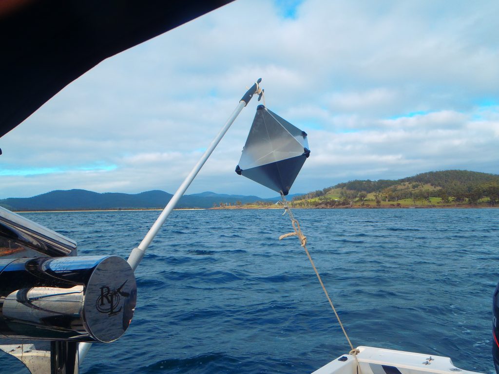 yacht radar reflector test